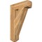 Ekena Millwork Traditional Craftsman Rough Sawn Bracket, Western Red Cedar, 6"W x 24"D x 36"H BKT06X24X36TRA04RWR - alternate 1